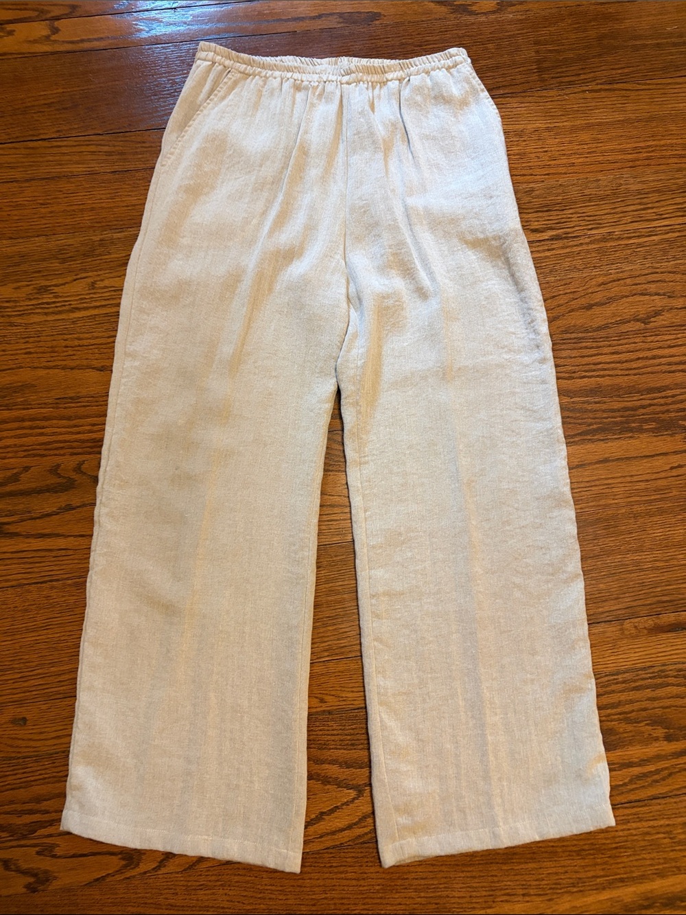 Women’s Linen Classic full pant with pockets (anti-wrinkle)